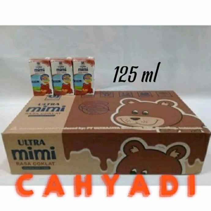 

Susu UHT Ultra Milk Mimi Coklat 125 ml ( 40 Pcs / Dus )