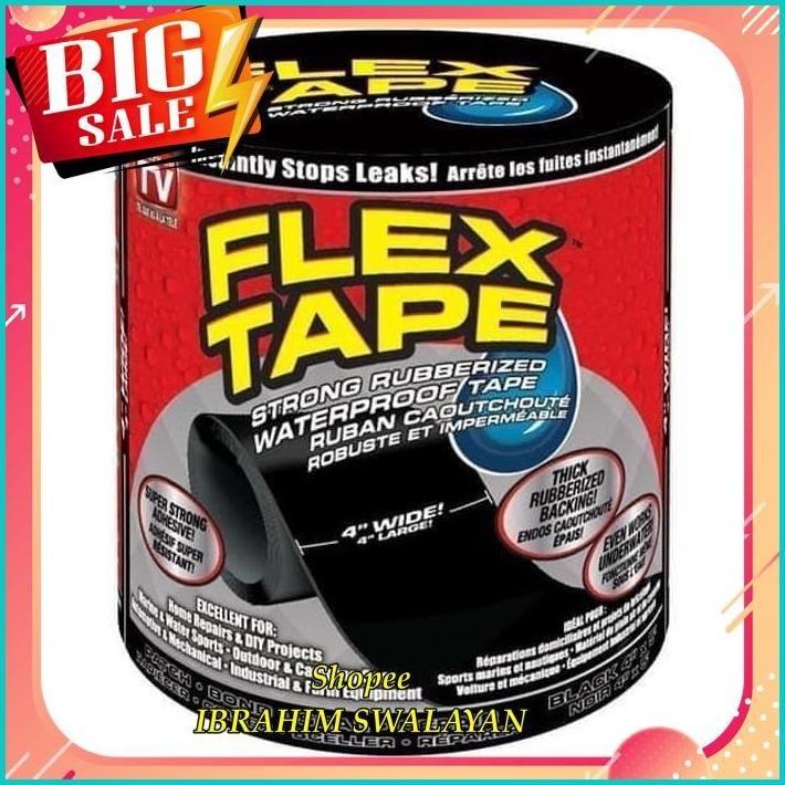 

FLEX TAPE ISOLASI / SOLASI / LAKBAN WATERPROOF ANTI AIR FLEX TAPE PRODUK PILIHAN
