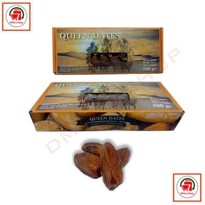 

Kurma Queen Dates Tunisian Selected Queen Dates 500Gram