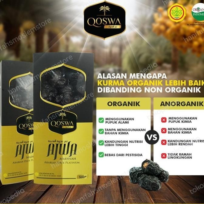 

Kurma Ajwa Castle Farms Organic Premium Dates Castle Farm Kurma Nabi