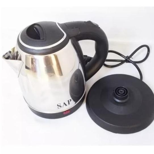 Electric Kettle 1 Liter 300w Teko Listrik Pemanas Air Stainless SAP