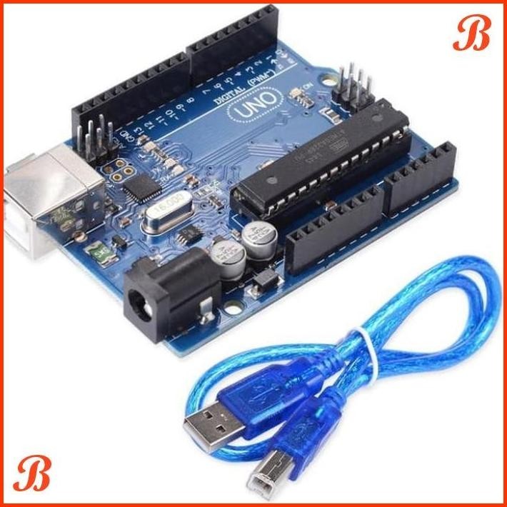 |ASB | ARDUINO UNO R3 COMPATIBLE ATMEGA328 DIP ATMEGA 16U2 ATMEGA16U2 + USB