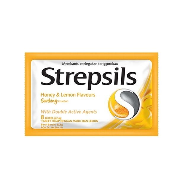 

STREPSIL HONEY LEMON 20.8G