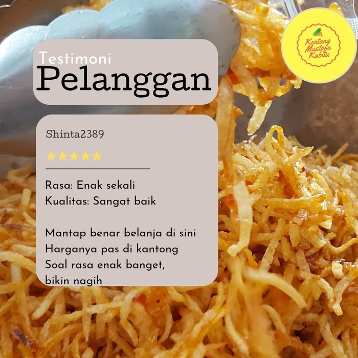 

Kentang Mustofa Kabita Original (Toples 1.000ml)