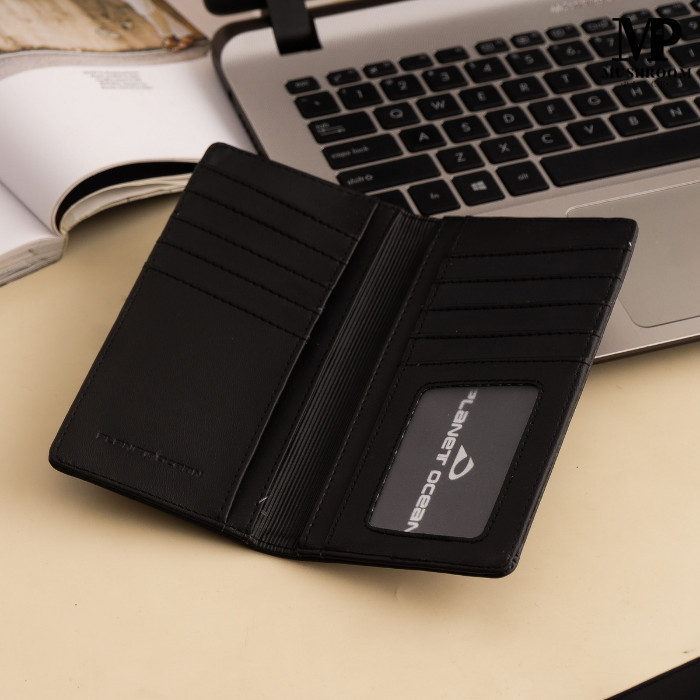 Dompet Pria Panjang Planet Ocean Dpo 620481 Hitam Original