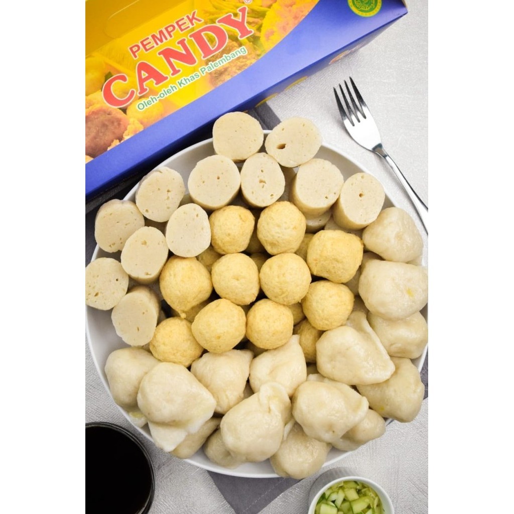 

Pempek candy paket 25 pcs asli palembang frozen