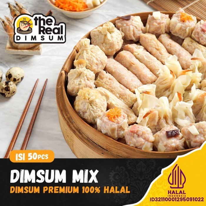 

Dimsum Campur Halal Isi 50