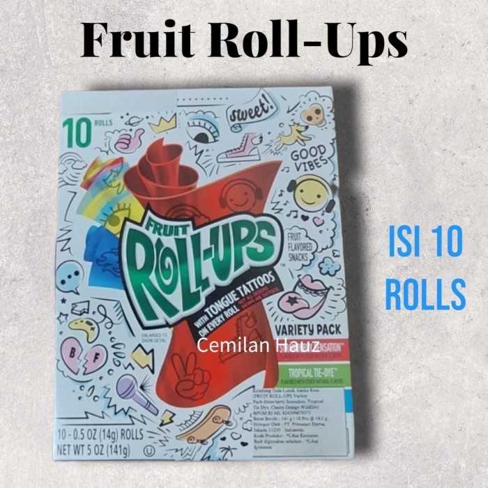 

Fruit roll ups variety