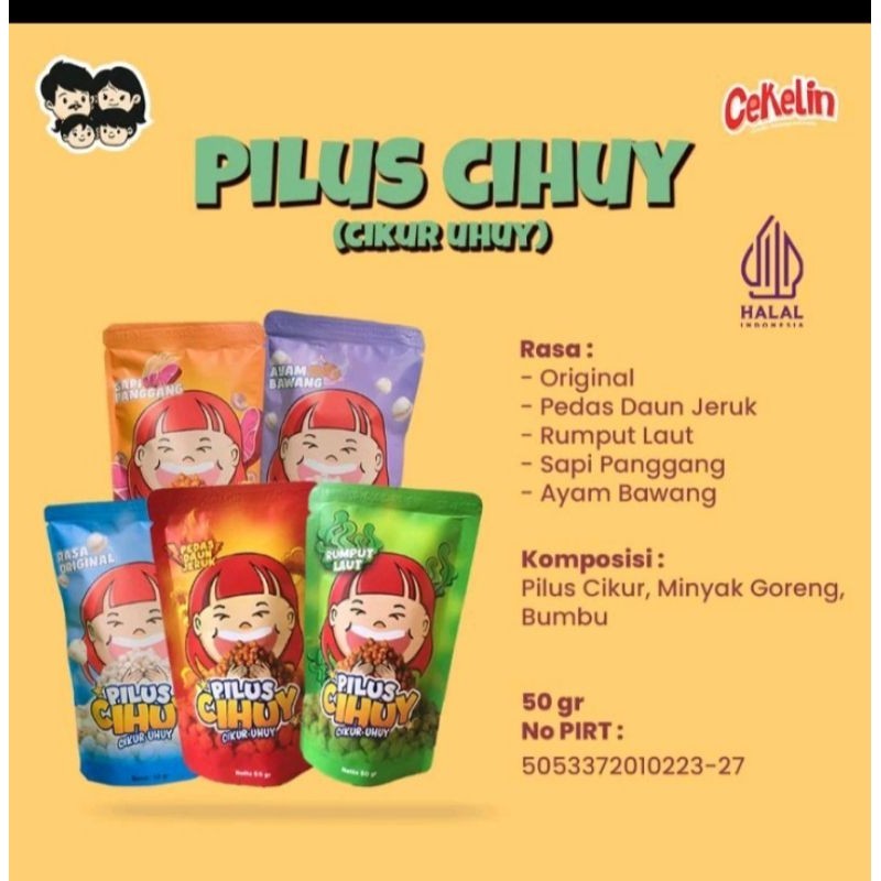 

PILUS CIHUY pilus enak pilus renyah 50g