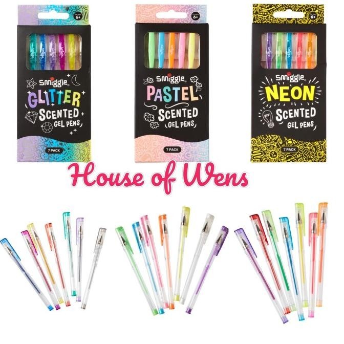 

SMIGGLE SCENTED GEL PEN ORIGINAL - PULPEN SET SMIGGLE X7