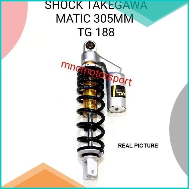 SHOCK SHOK BREAKER SHOCKBREAKER MATIC 305 MM TABUNG TG 188 TAKEGAWA 16