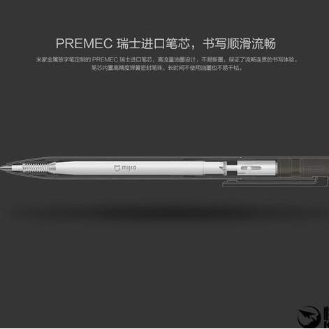 

Mijia Aluminium Metal Sign Signature Roller Ball Pen Pulpen GJS