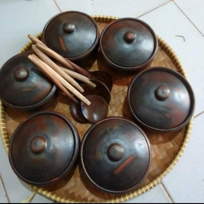 

tampah bubur set kendil 16cm isi 6 kendil