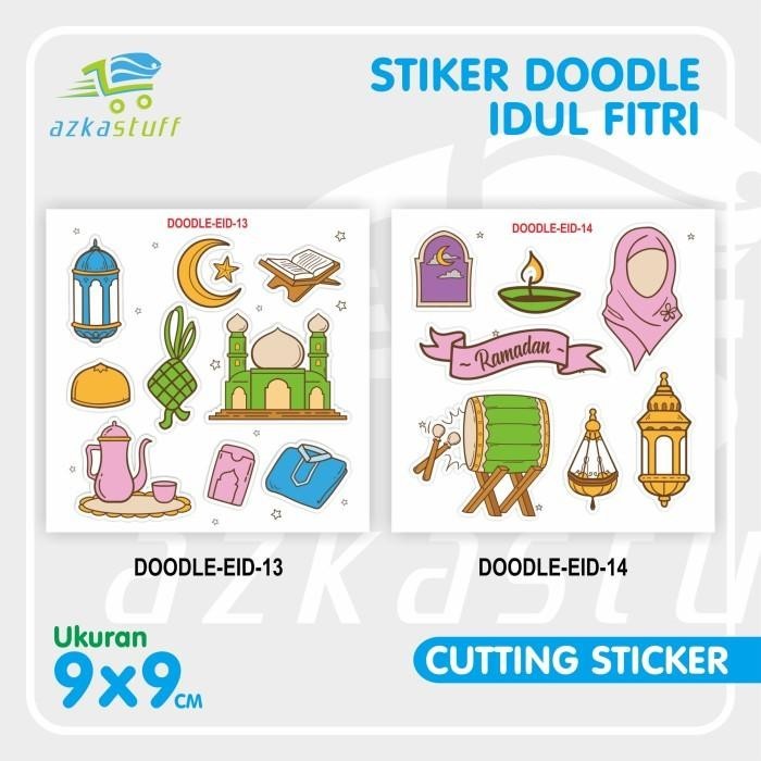 

Stiker Doodle Edisi Ramadhan Eid- Stiker Thumbler Sticker Aesthetic 080