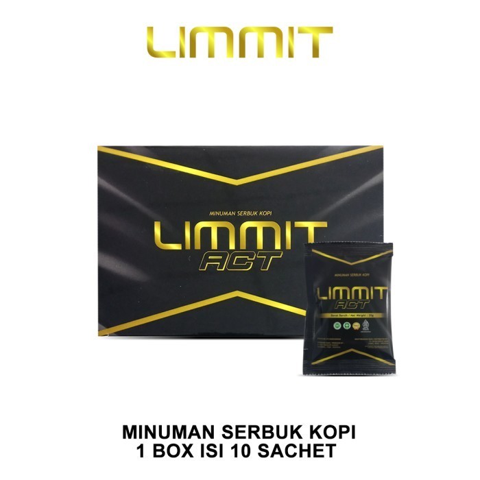 PRIVASI AMAN KOPI LIMMIT ACT 1 BOX ISI 10 SACHET - KOPI LIMMIT NEO PENAMBAH STAMINA KODE 768