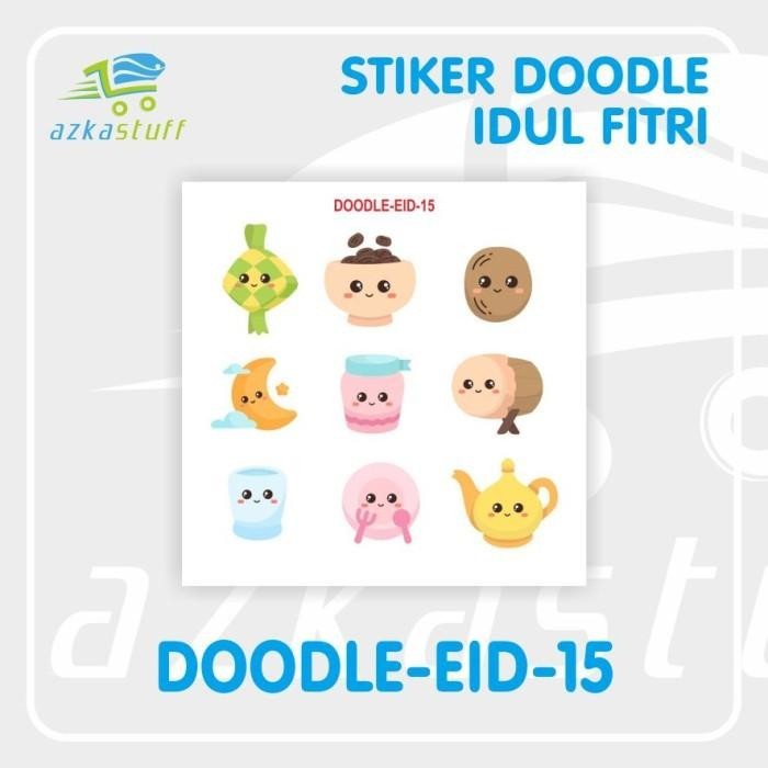 

Stiker Doodle Idul Fitri Cute - Stiker Thumbler Sticker Aesthetic 091