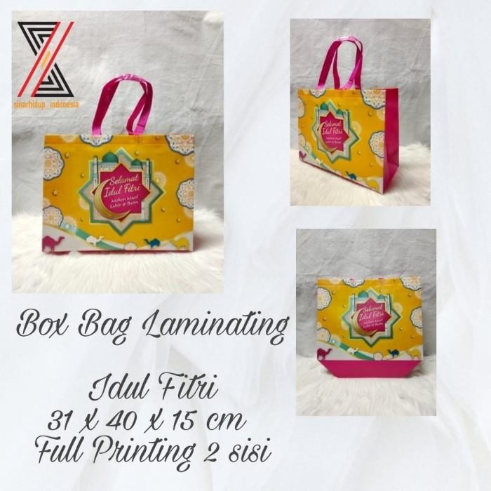 

Tas Spunbond Goodie Bag Box Bag 31 X 40 X 16 Idul Fitri Full Printing 045