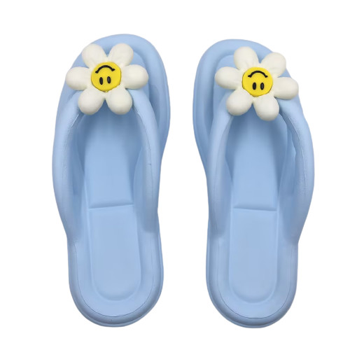 Miniso Flower Women's Fashion Slippers Miniso Sandal Wanita Sandal Miniso Sandal Korea Sandal Bunga