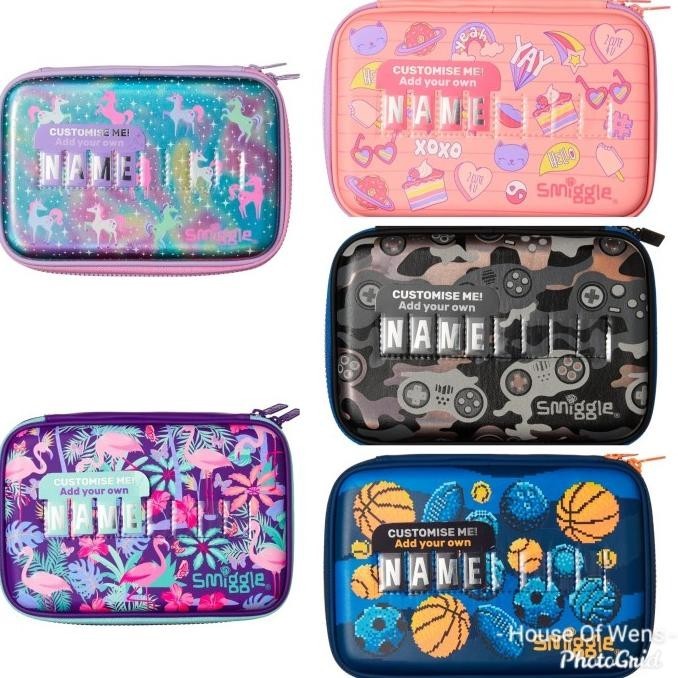 

SMIGGLE CRAZE ID HARDTOP PENCIL CASE - TEMPAT PENSIL SMIGGLE