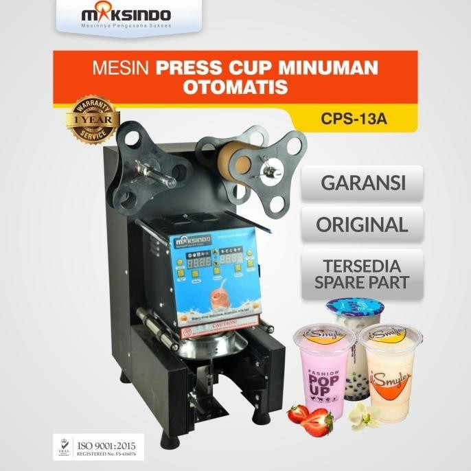 Mesin Press Cup Minuman Otomatis Cps-13A