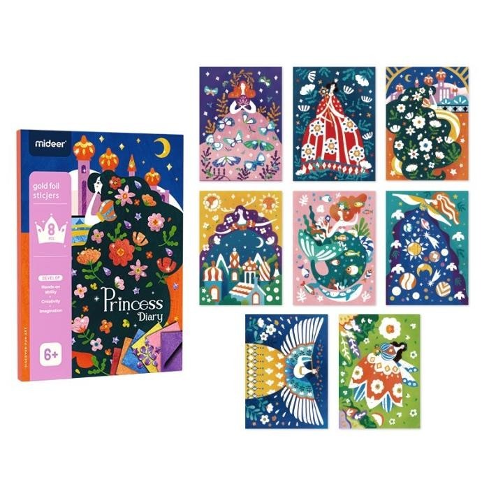 

Mideer Gold Foil Sticker Mainan Edukasi Stiker Anak Kertas Foil Anak Bayi Balita