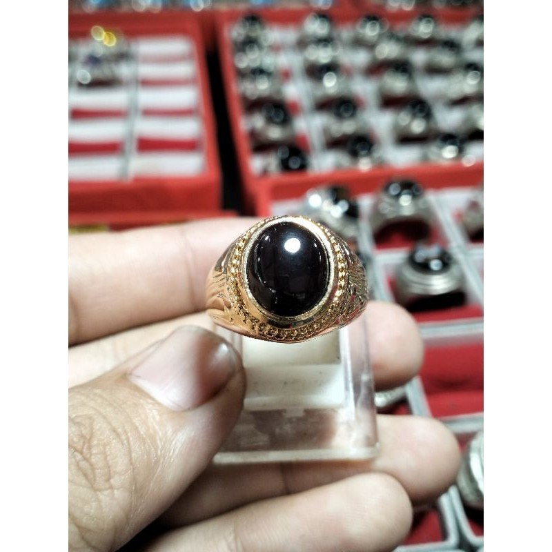 batu cincin kecubung Wulung