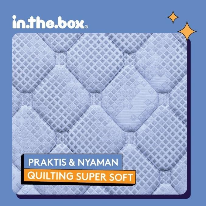 INTHEBOX ALPHA X - Kasur Springbed - FREE Bantal