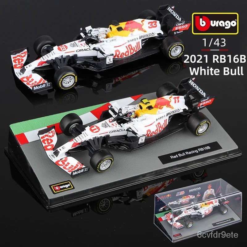Bburago 1:43 Red Bull Racing RB16B 33 Verstappen F1 Turki Cat Khusus Foula Satu Paduan Super Mobil M