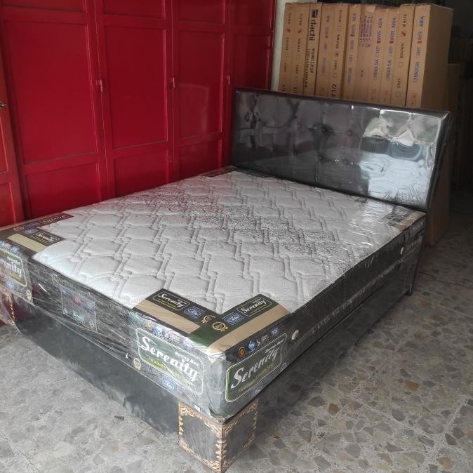Kasur Springbed Serenity Elite 160x200 Full set Divan