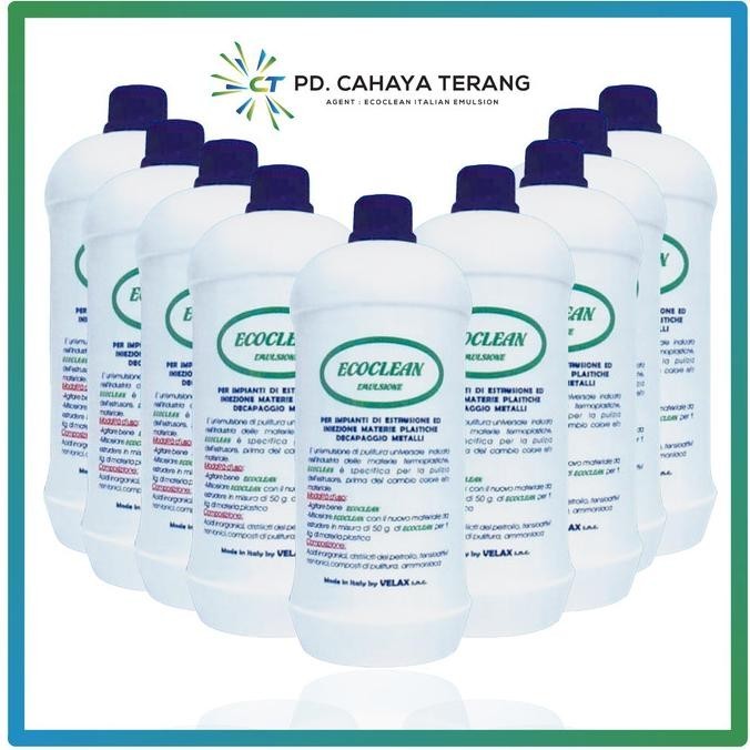 ECOCLEAN EMULSIONE PEMBERSIH MESIN PLASTIK SCREW BARREL INJECTION EXTR