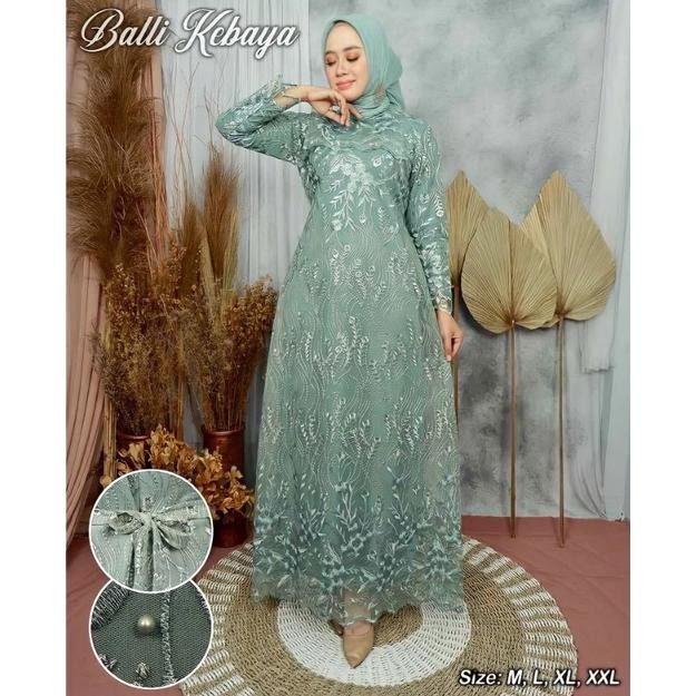Gamis Pesta / Gamis Maxi Brokat / Gamis Tile / Gamis Jumbo / Maxi Dress / Baju Muslim Arimbi Seragam