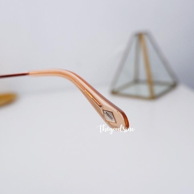 Sunglasses Branded Ori - Fossil Aviator Sunglasses Rose Gold X82552