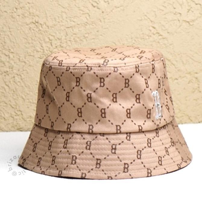 Mlb Monogram Bucket Hat Boston Redsox | 100% Original