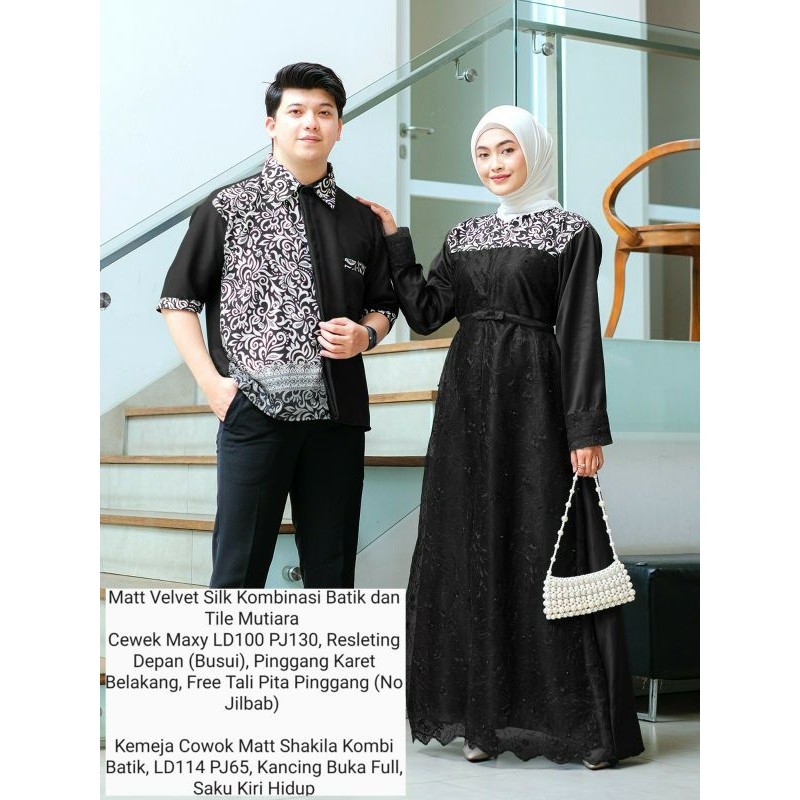 COUPLE MAULANA/COUPLE FAIZAL BATIK /FASHION MUSLIM/PUSAT GAMIS