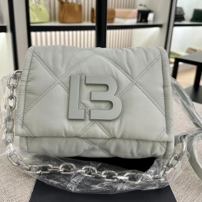 Promo !! Bimba Nylon Flap Small Crossbody Bag