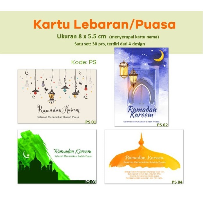 

Limited Kartu Ucapan Selamat Menunaikan Ibadah Puasa. Lebaran Idul Fitri surat Baru!