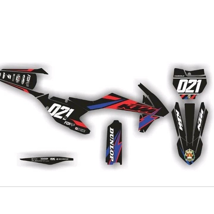 Decal Custome KTM 85 KTM 65 New design