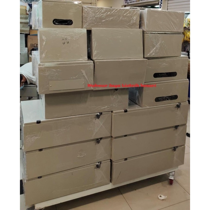 Box panel listrik indoor outdoor 50x60x20cm / 50 x 60 x 20 cm 1,5mm