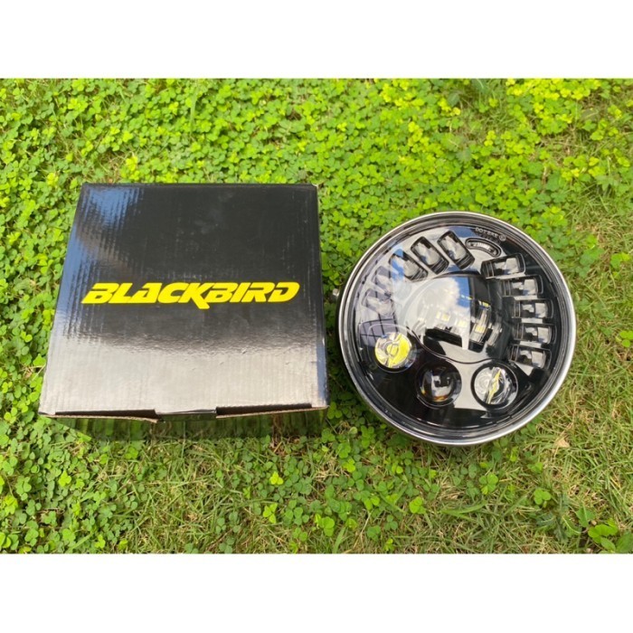 Baru DAYMAKER BLACKBIRD 7 INCH 19 LED PNP NINJA TIGER MEGAPRO VEXION IMPORT