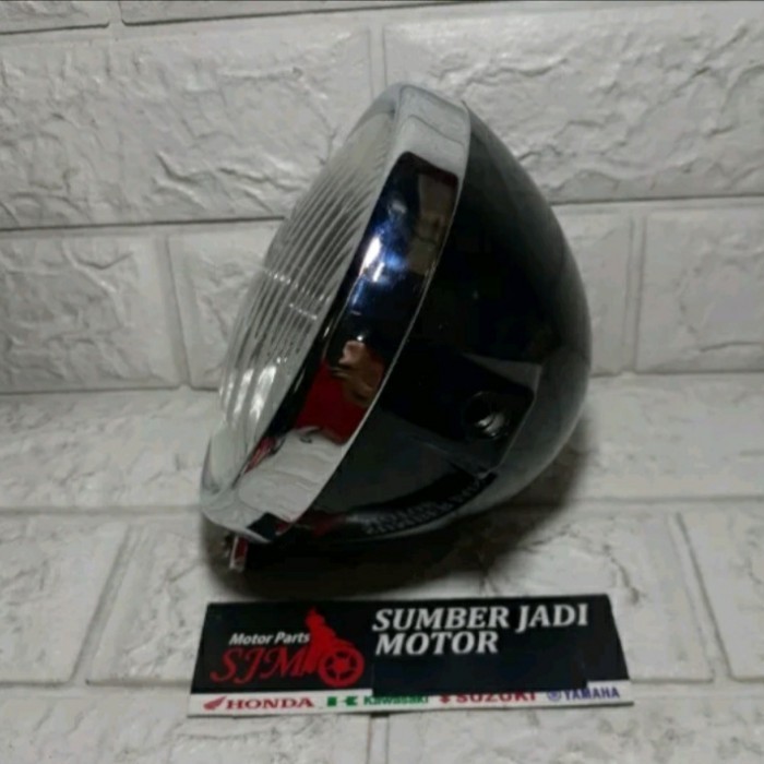 Baru Reflektor Lampu Depan Honda Cb100 Cb 100 Gl100 Gl 100 Bulat
