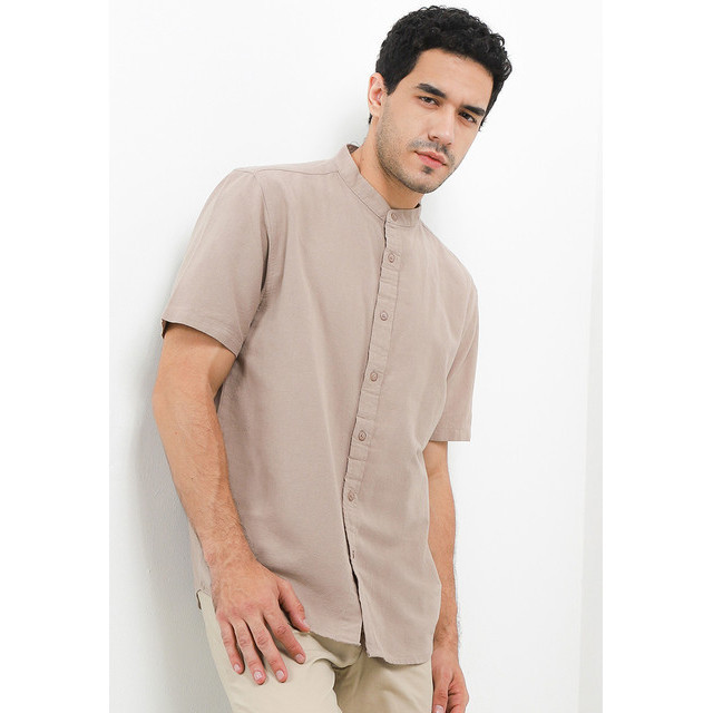 Hush Puppies Kemeja Pria Toscano Khaki