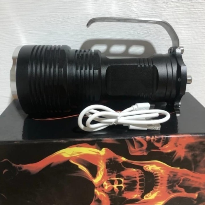 Senter Police Swat monster belor cree T6 fokus 5 mode camping outdoor