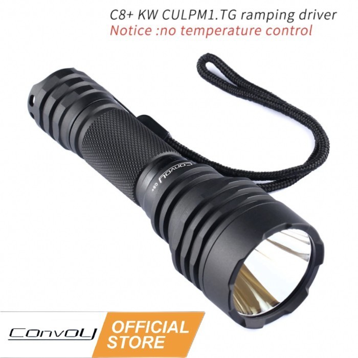 Senter Convoy C8+ With KW CULPM1.TG 6500K ramping driver