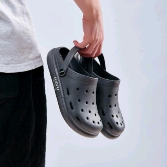 sandal baim pria wanita Luofu E6201 sandal luofu jelly Unisex 36-44