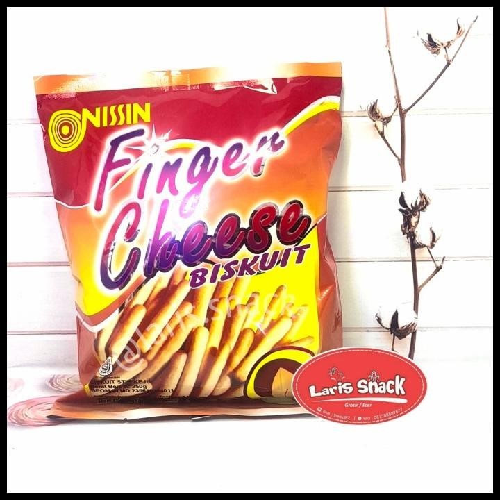 

Nissin Finger Cheese Stick Biskuit Stik 250Gr