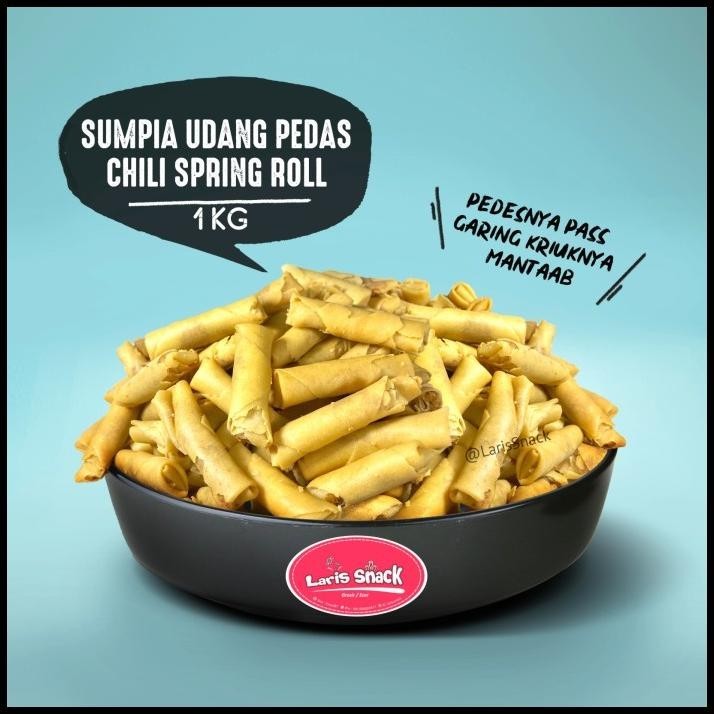 

Sumpia Udang Pedas Chili Spring Roll Kiloan Curah 1000 Gram