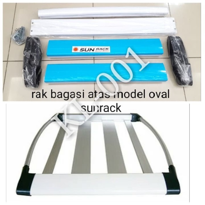 Roof Rack Rak/Rak Bagasi Atas Mobil Model Oval Mobil Datsun Go Terlariss 