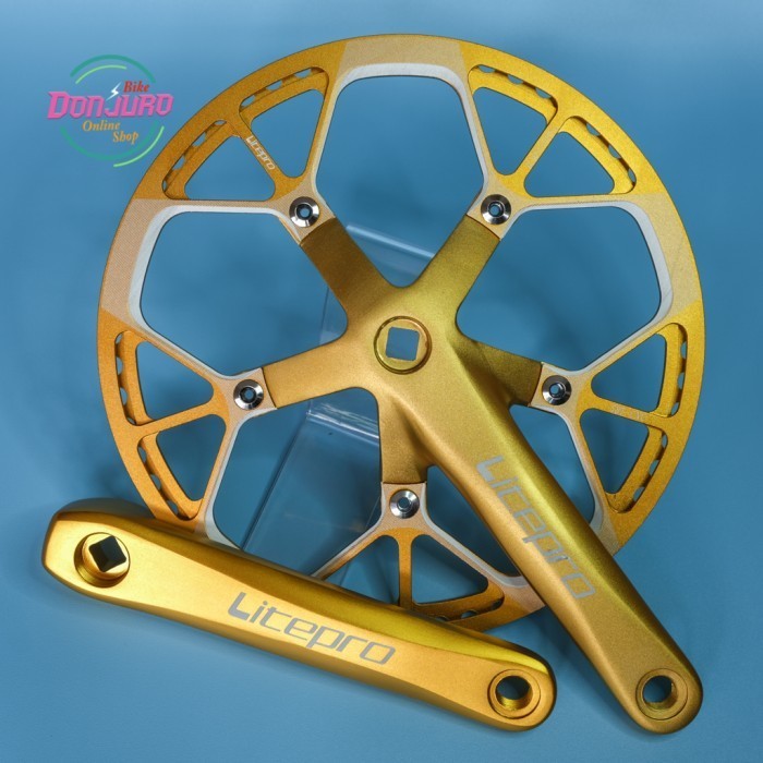 PAKET CRANKSET DENGAN CHAINRING 58T