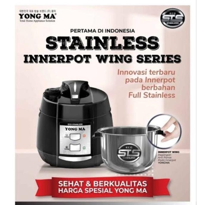 [Ori] Yong Ma/Yongma Rice Cooker/Magic Com Yong Ma 3 In 1 Smc-4053 Monsterkruw