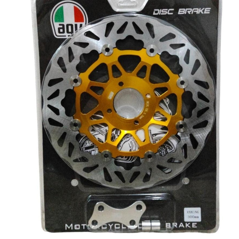 READY ORIGINAL Disc Brake 300MM AGV MODEL PRO MOTO 1 Floating CNC Piringan Cakram Depan Rx King